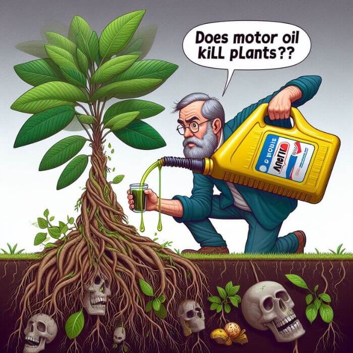 Does Motor Oil Kill Plants? Impactful Insights