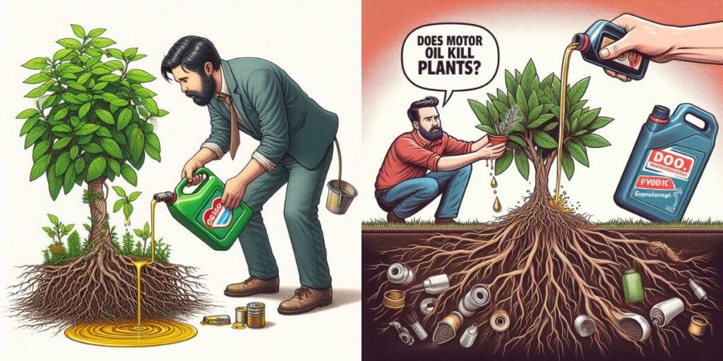 Does Motor Oil Kill Plants