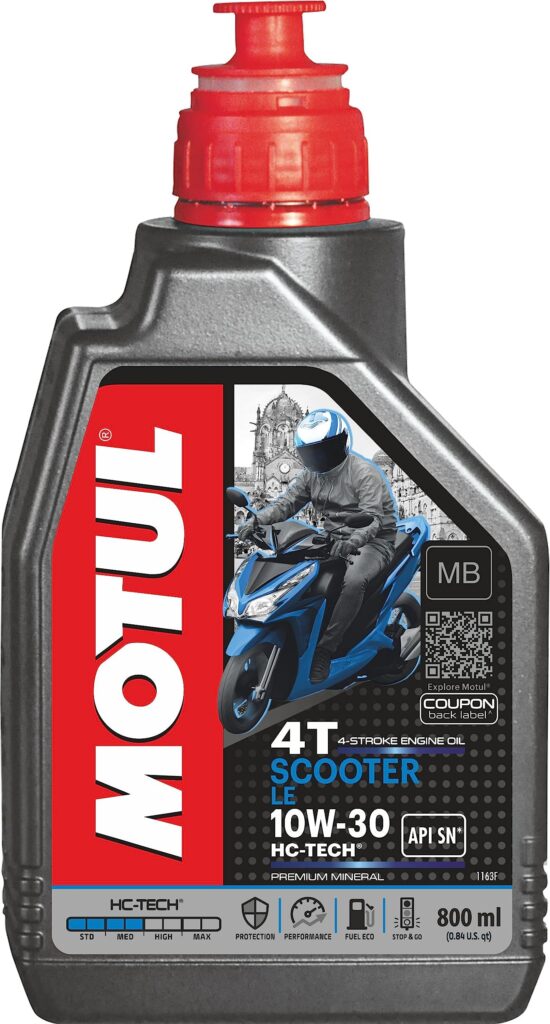 Best 10W30 Engine Oil for Scooter