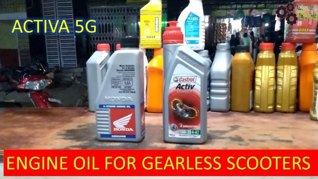 Best Engine Oil for Activa 5G
