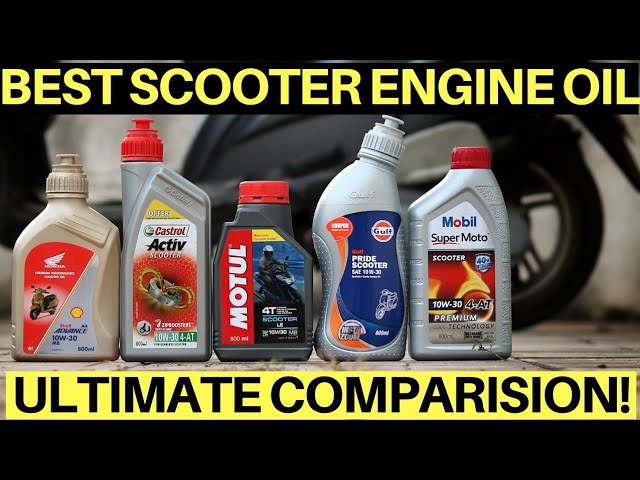 Best Engine Oil for Scooter