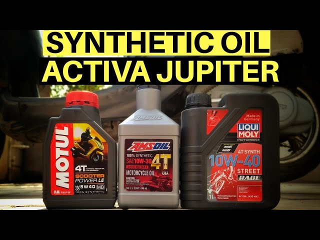 Best Fully Synthetic Engine Oil for Scooter