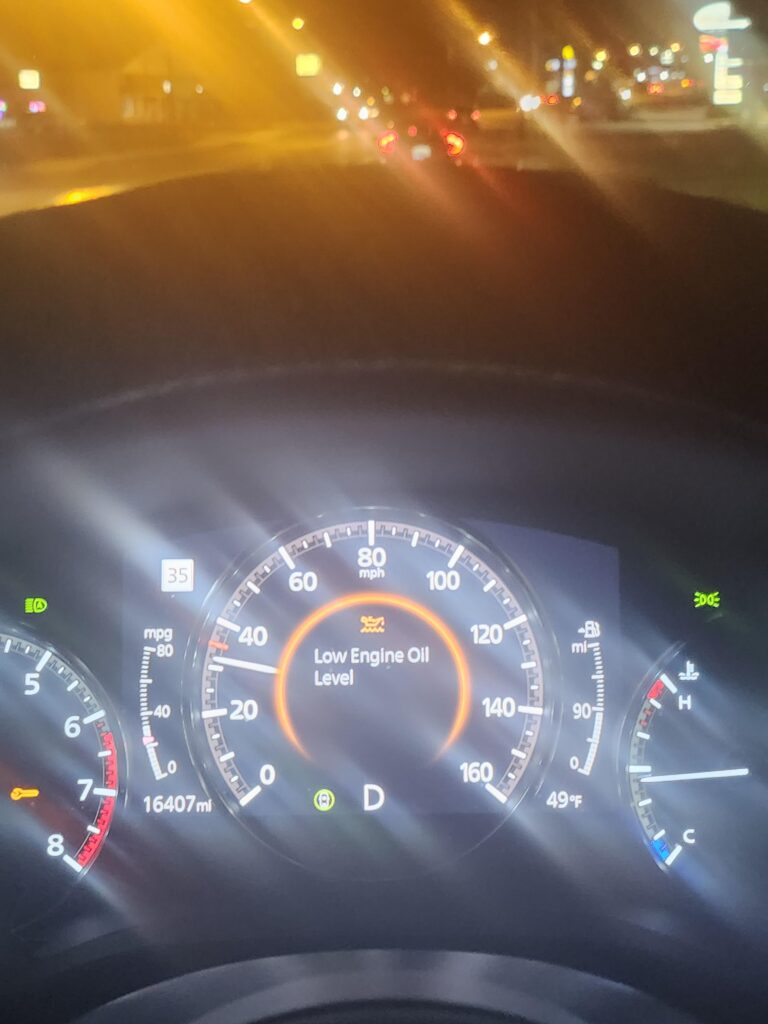 Engine Oil Light Issues