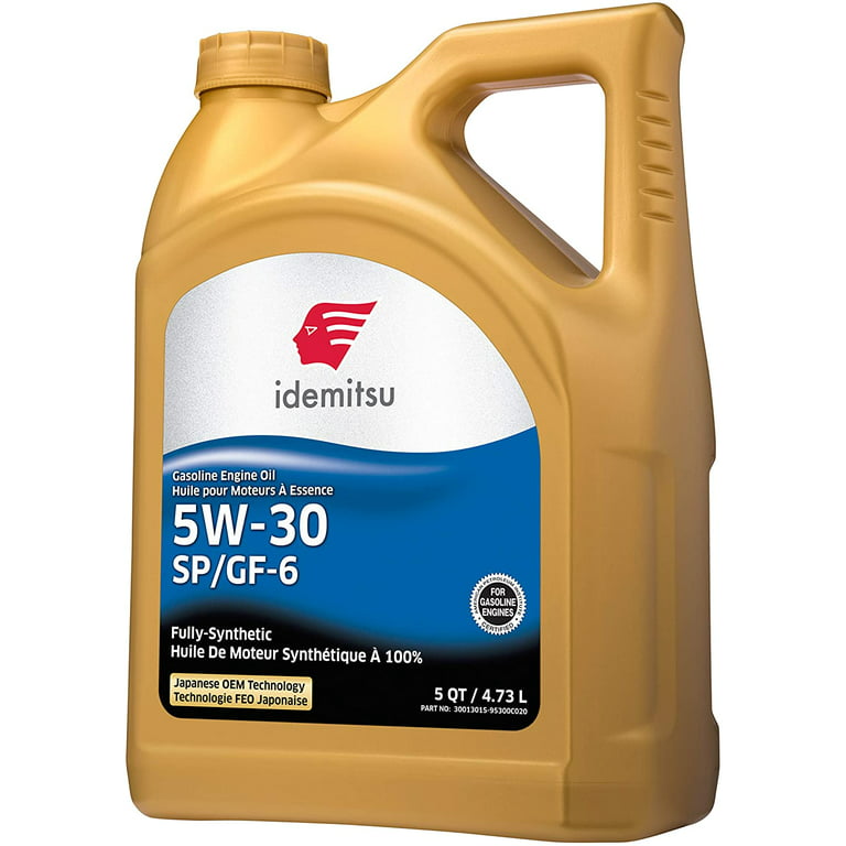 Idemitsu Full Synthetic 5W-30 Engine Oil Sp/Gf-6?