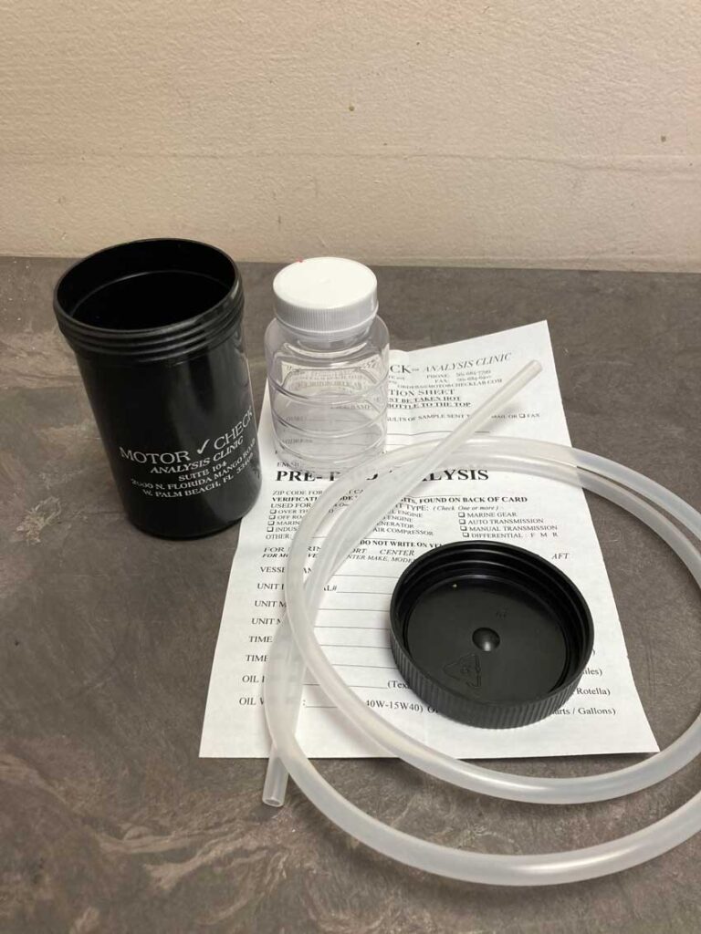 Engine Oil Analysis Kit