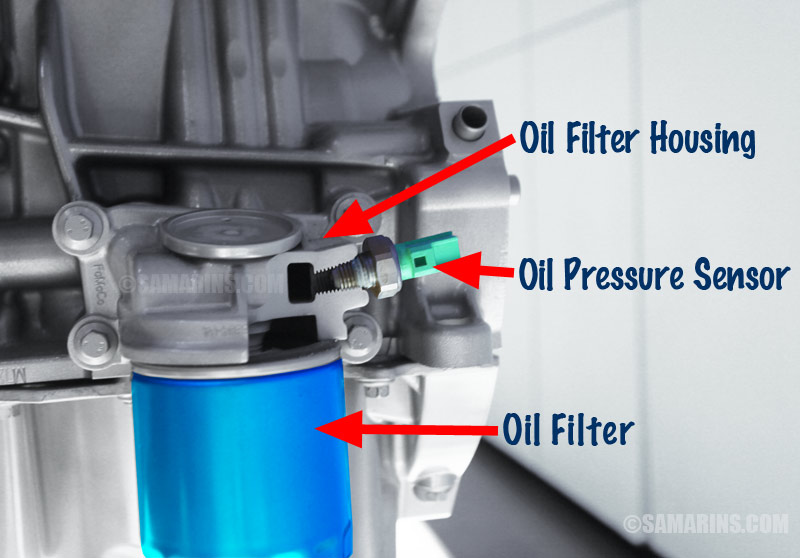 Engine Oil Pressure Sensor Location