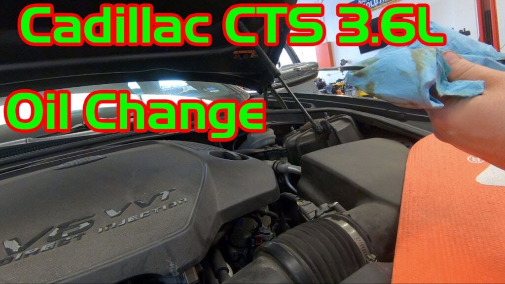 How to Change Engine Oil on 2014 Cadillac Cts