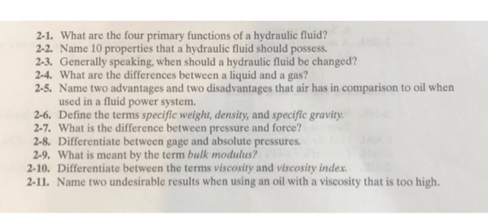 What are the 5 Primary Functions of Oil?