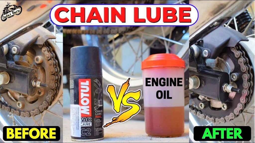 Can Engine Oil Be Used As Chain Lube?