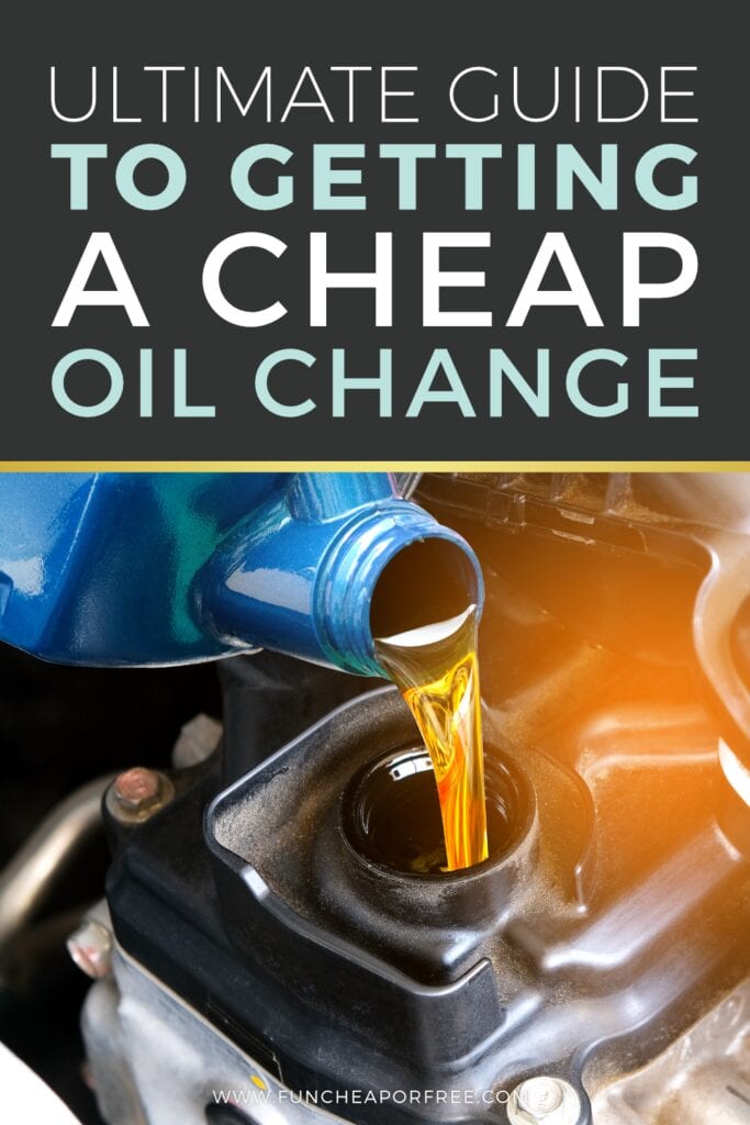 How to Get a Cheap Oil Change?