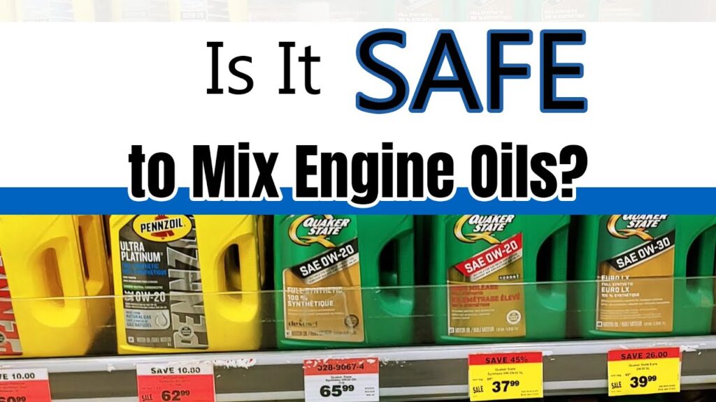 Is It Safe to Mix Engine Oil Grades?